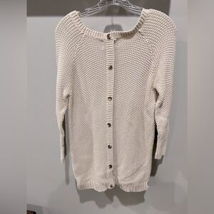Cynthia Rowley Button Back Sweater Size L